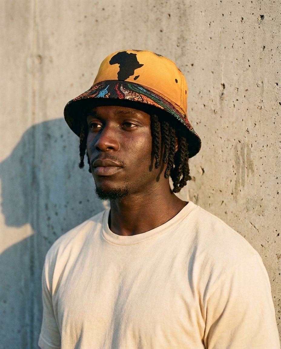 Patterns of Our Roots Bucket Hat Bucket Hat Tianci 