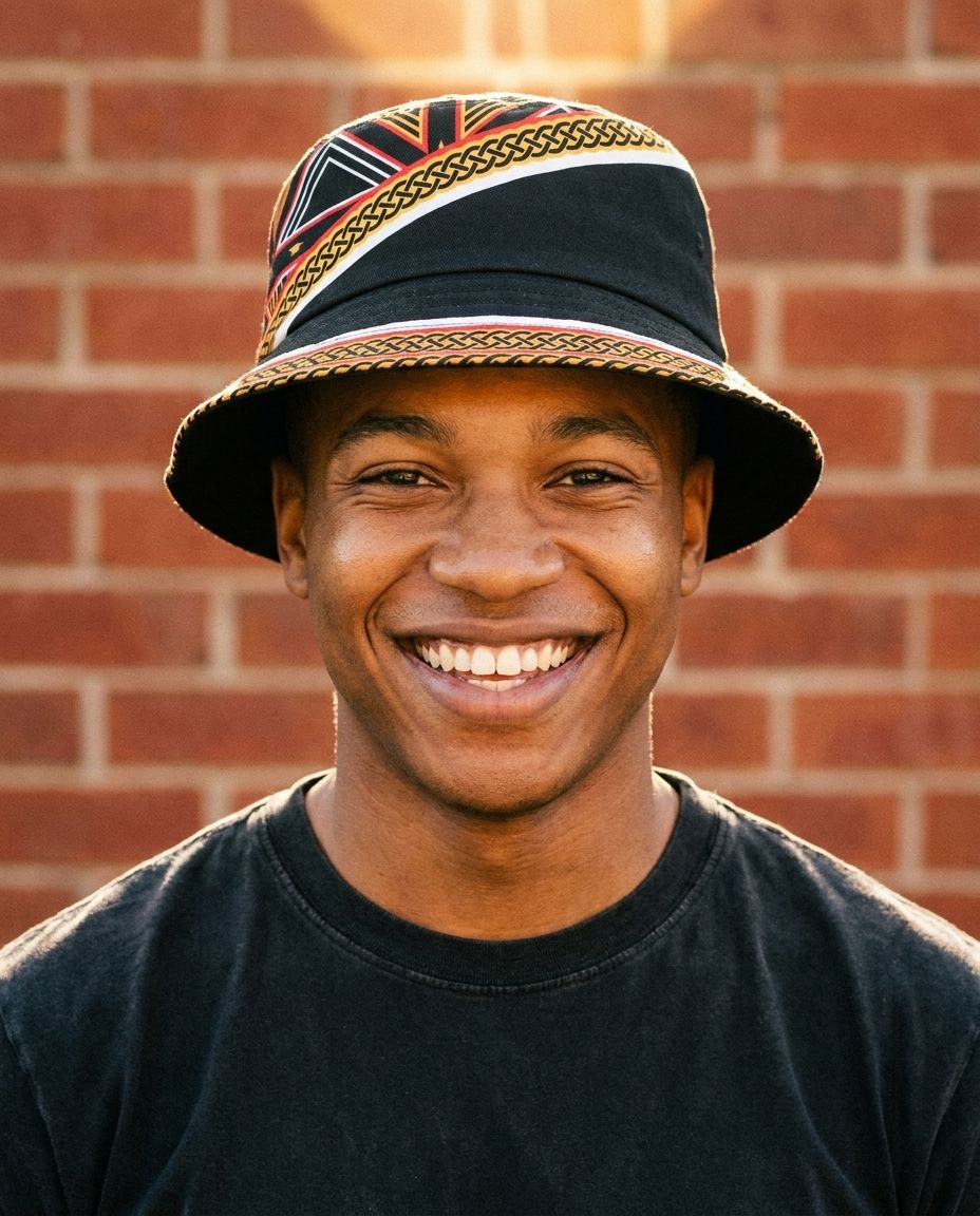 Bamenda African Print Bucket Hat Bucket Hat Tianci 