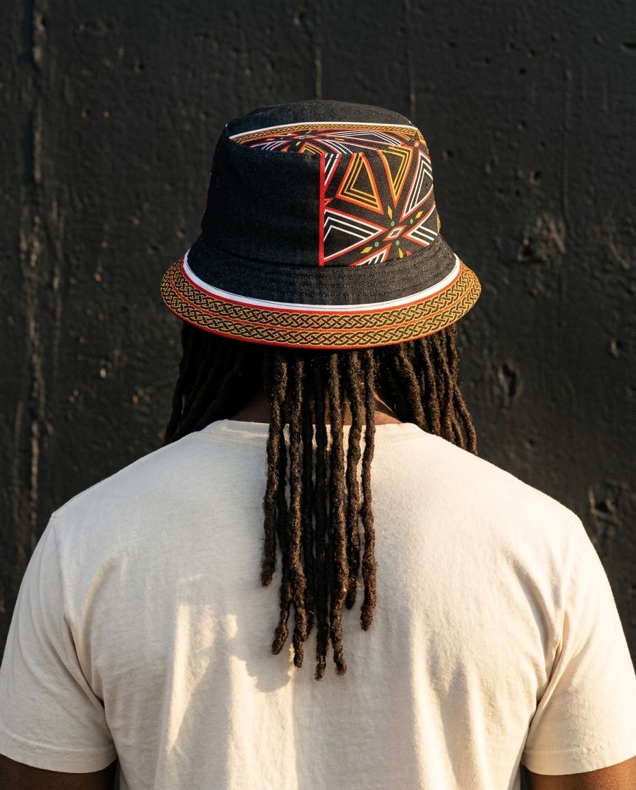 Bamenda African Print Bucket Hat Bucket Hat Tianci 