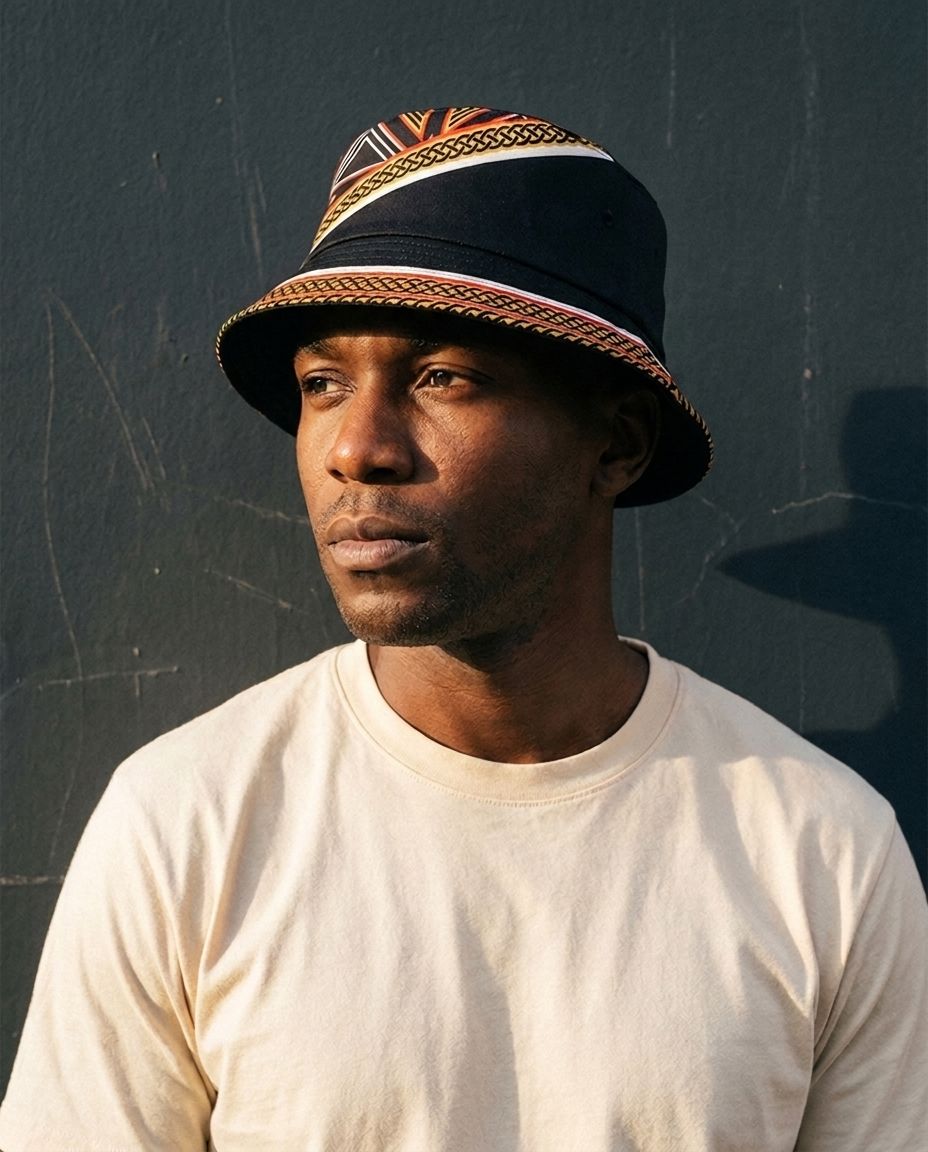 Bamenda African Print Bucket Hat Bucket Hat Tianci 