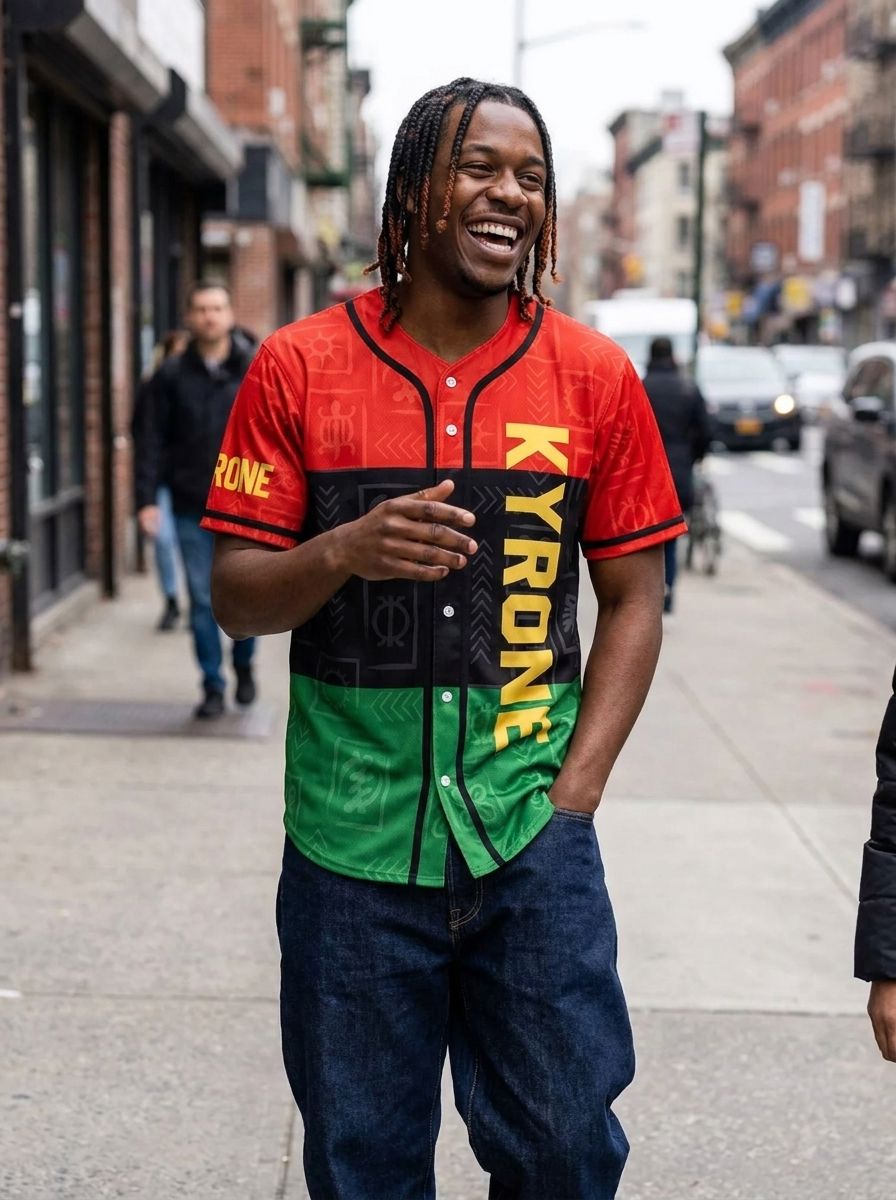 Personalized Pan Africa Jersey Shirt Jersey Shirt Tianci 