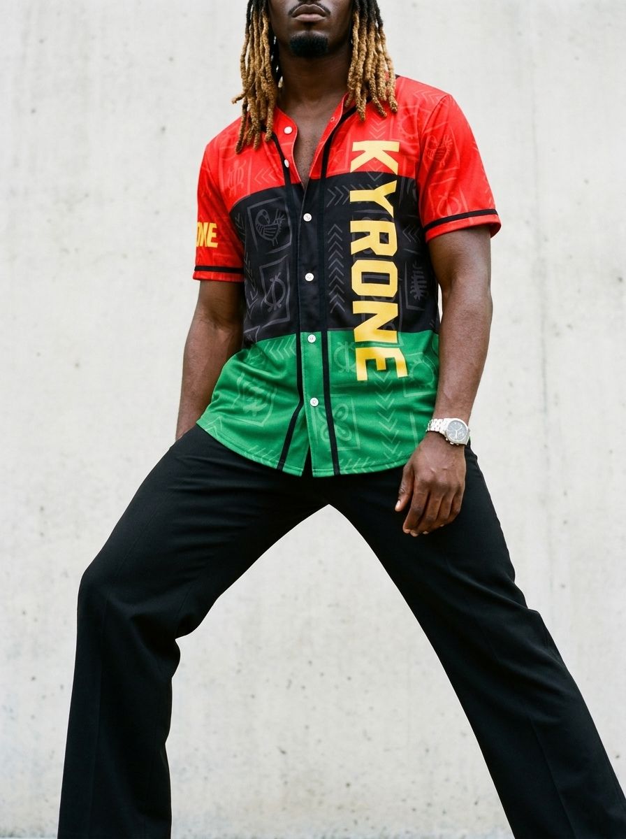 Personalized Pan Africa Jersey Shirt Jersey Shirt Tianci 