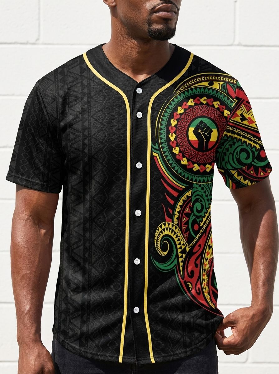 Personalized African Soul Jersey Shirt Jersey Shirt Tianci 