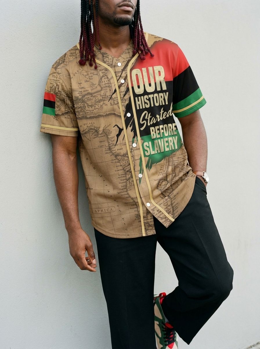 Power African Jersey Shirt Jersey Shirt Tianci 