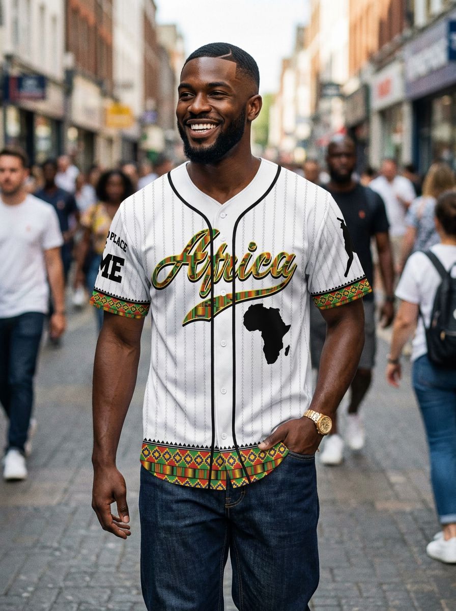 Personalized Africa Team Jersey Shirt Jersey Shirt Tianci 