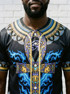 Personalized Egyptian Ankh Ft Eye Of Ra Jersey Shirt Jersey Shirt Tianci 