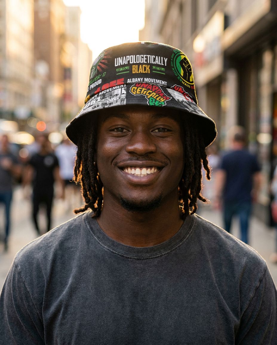 Civil Rights Movement Poster Art Bucket Hat Bucket Hat Tianci 
