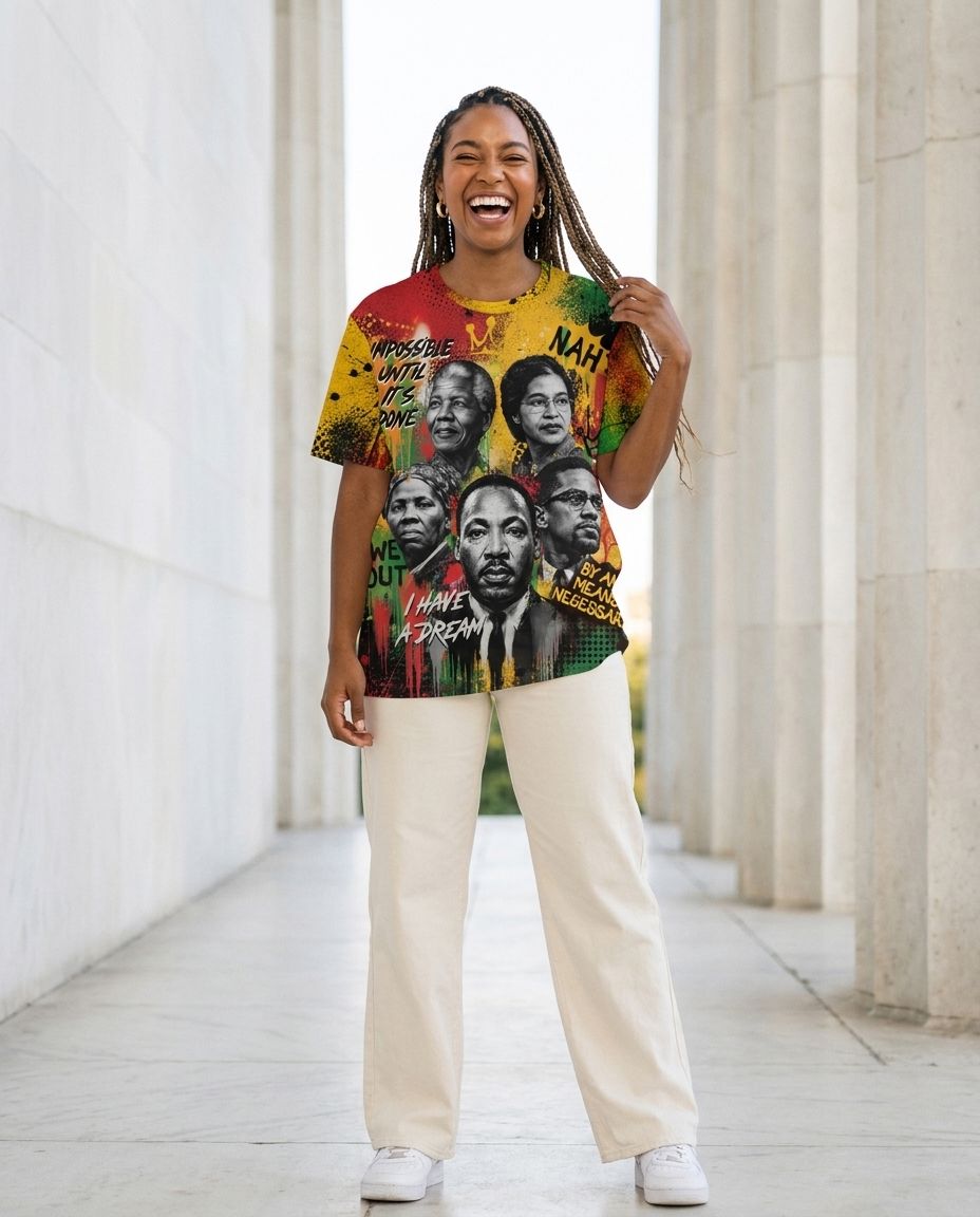 Voices of the Movement T-Shirt AOP Tee Tianci 