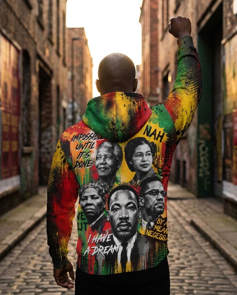 Voices of the Movement All-over Hoodie Hoodie Tianci 