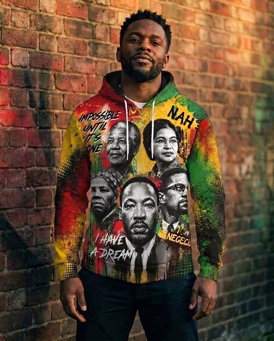 Voices of the Movement All-over Hoodie Hoodie Tianci 