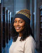 Tribal Mudcloth Pattern Beanie Hat Beanie Hat Tianci 