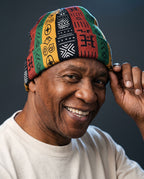 African Symbols In Pan African Colors Beanie Hat Beanie Hat Tianci 