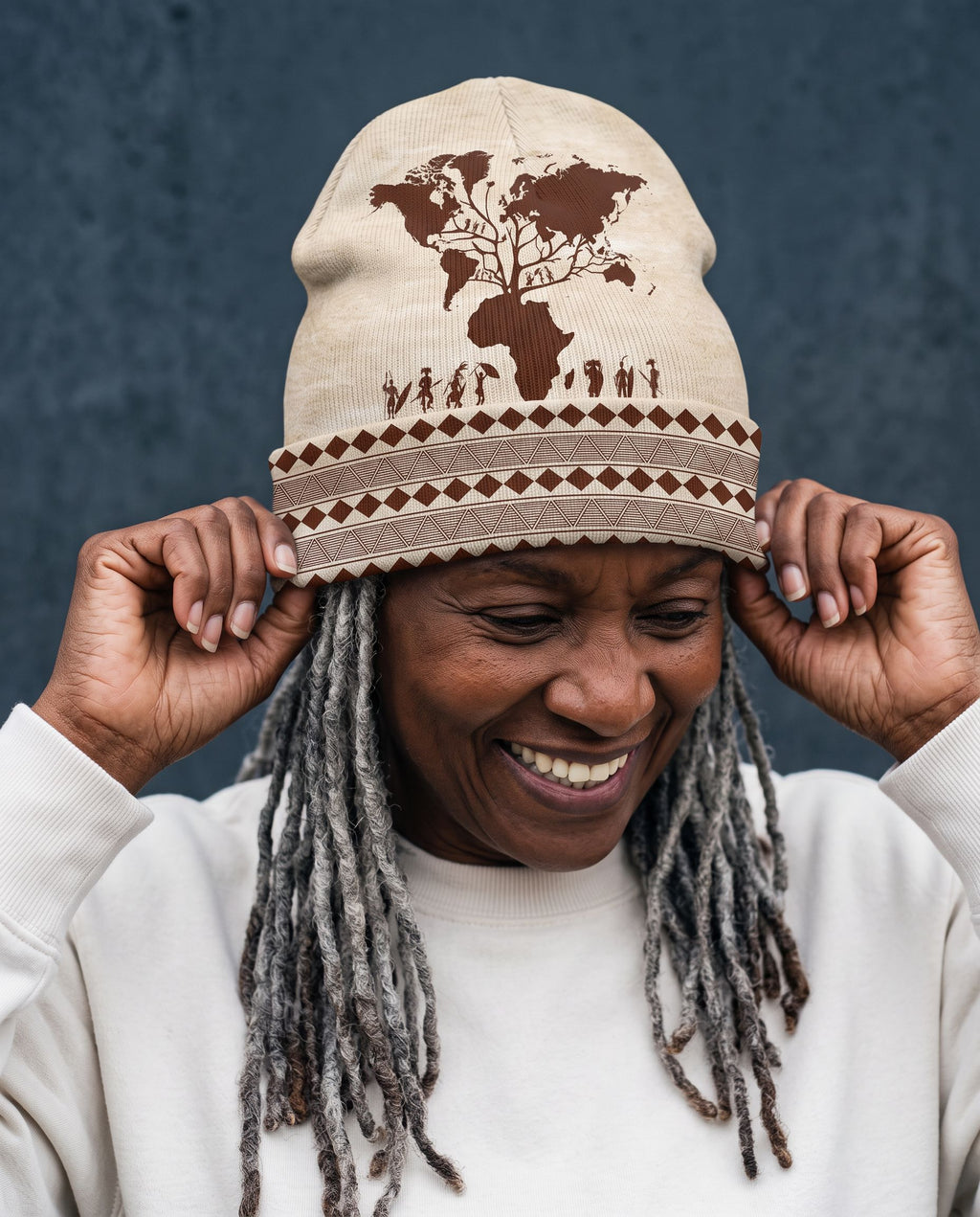 Root Africa Beanie Hat Beanie Hat Tianci 