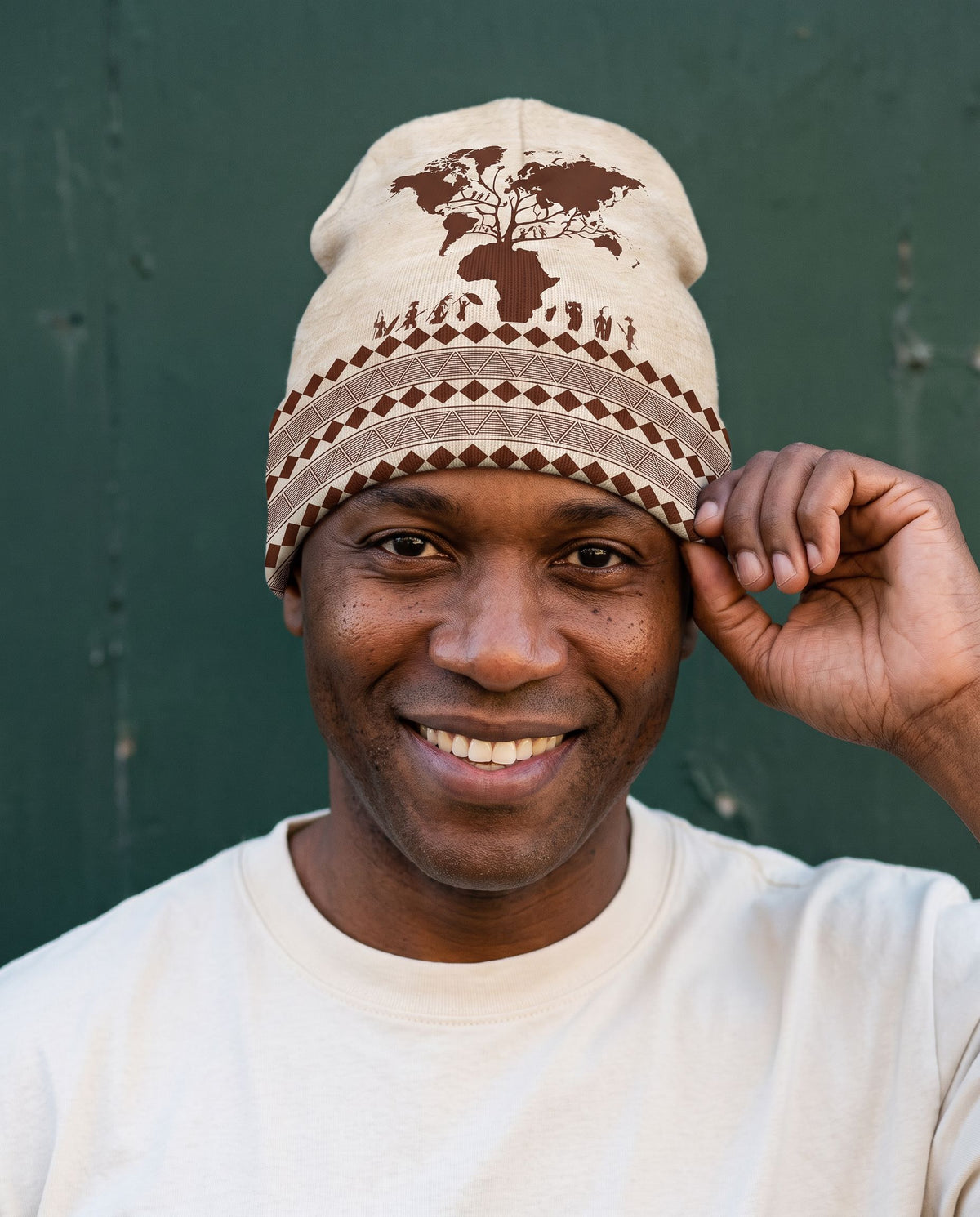 Root Africa Beanie Hat Beanie Hat Tianci 