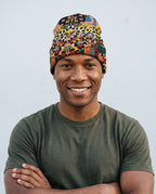 African Patchwork 2 Beanie Hat Beanie Hat Tianci 