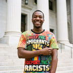 Keep The Immigrants T-Shirt AOP Tee Tianci 