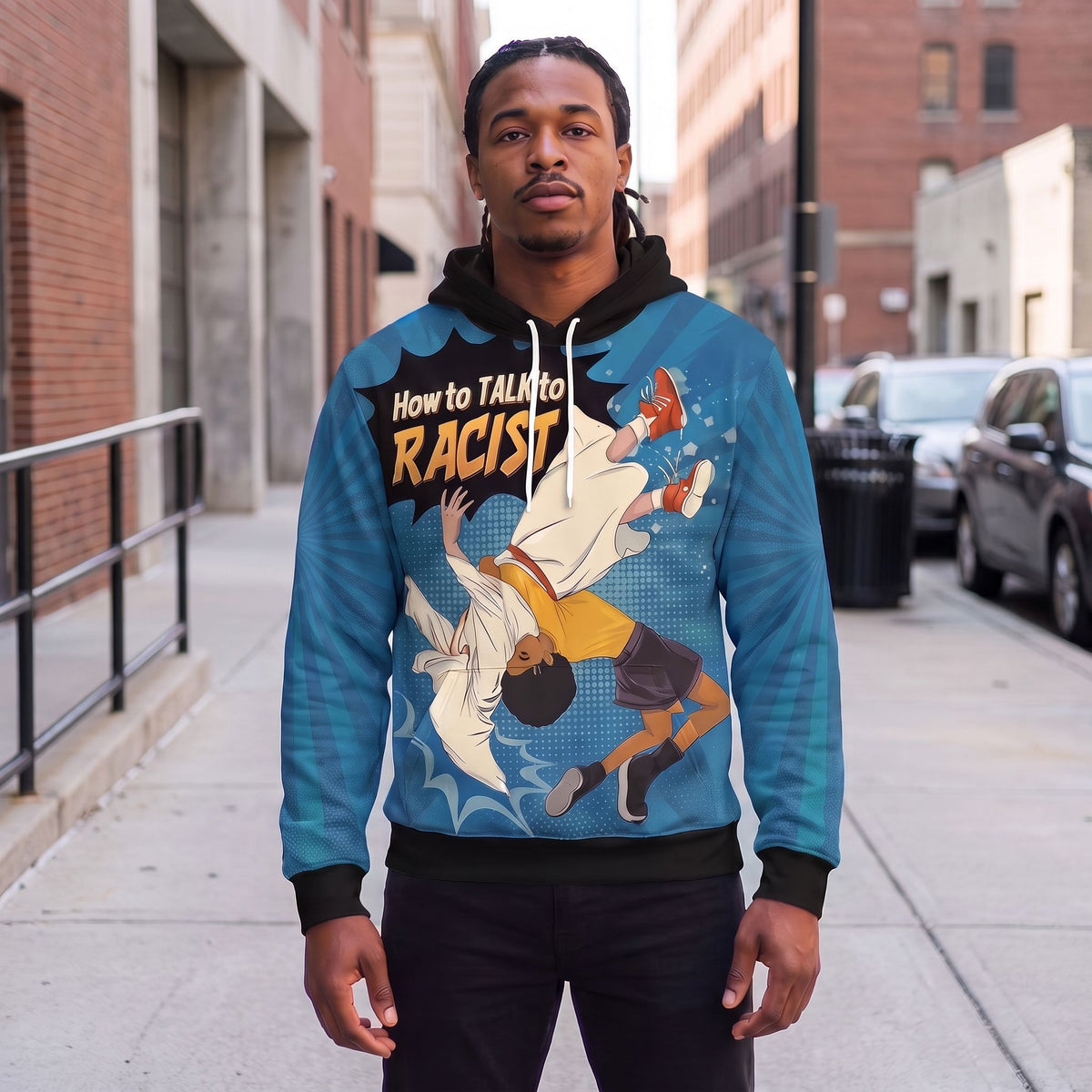 How To Talk To A Racist All-over Hoodie Hoodie Tianci 
