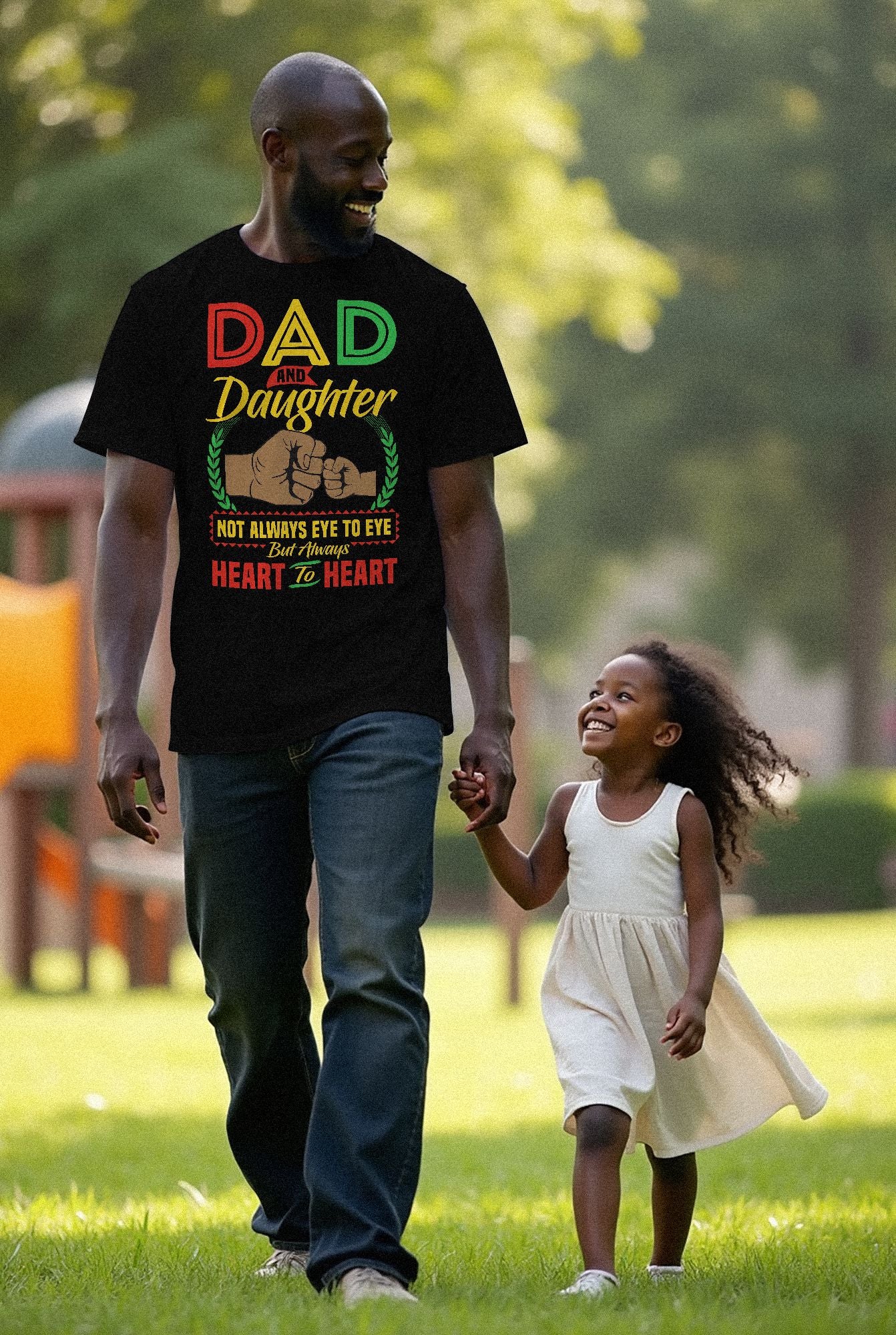 Dad & Daughter T-shirt Apparel Gearment 