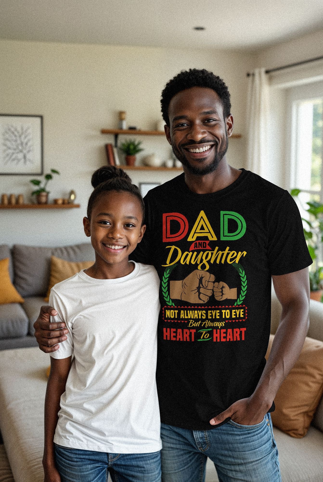 Dad & Daughter T-shirt Apparel Gearment 
