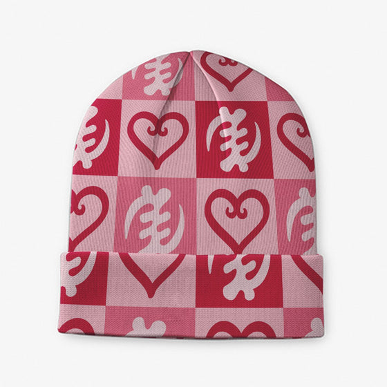 Sankofa Love Adinkra Beanie Hat