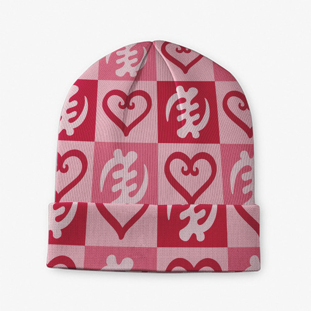 Sankofa Love Adinkra Beanie Hat