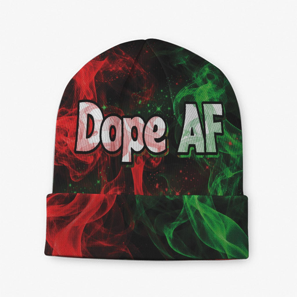 Dope AF Afrofuture Beanie Hat