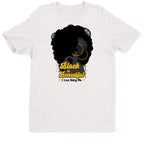 Black Is Beautiful T-shirt Apparel Gearment Standard - Soft Feel & Modern Fit White S