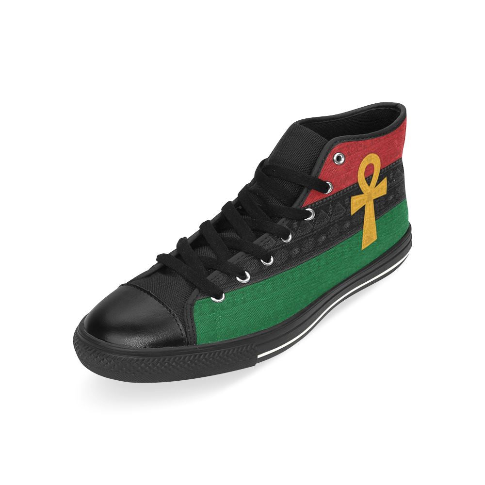 Pan African Ankh Canvas Shoes Canvas Shoes Hosocorp 