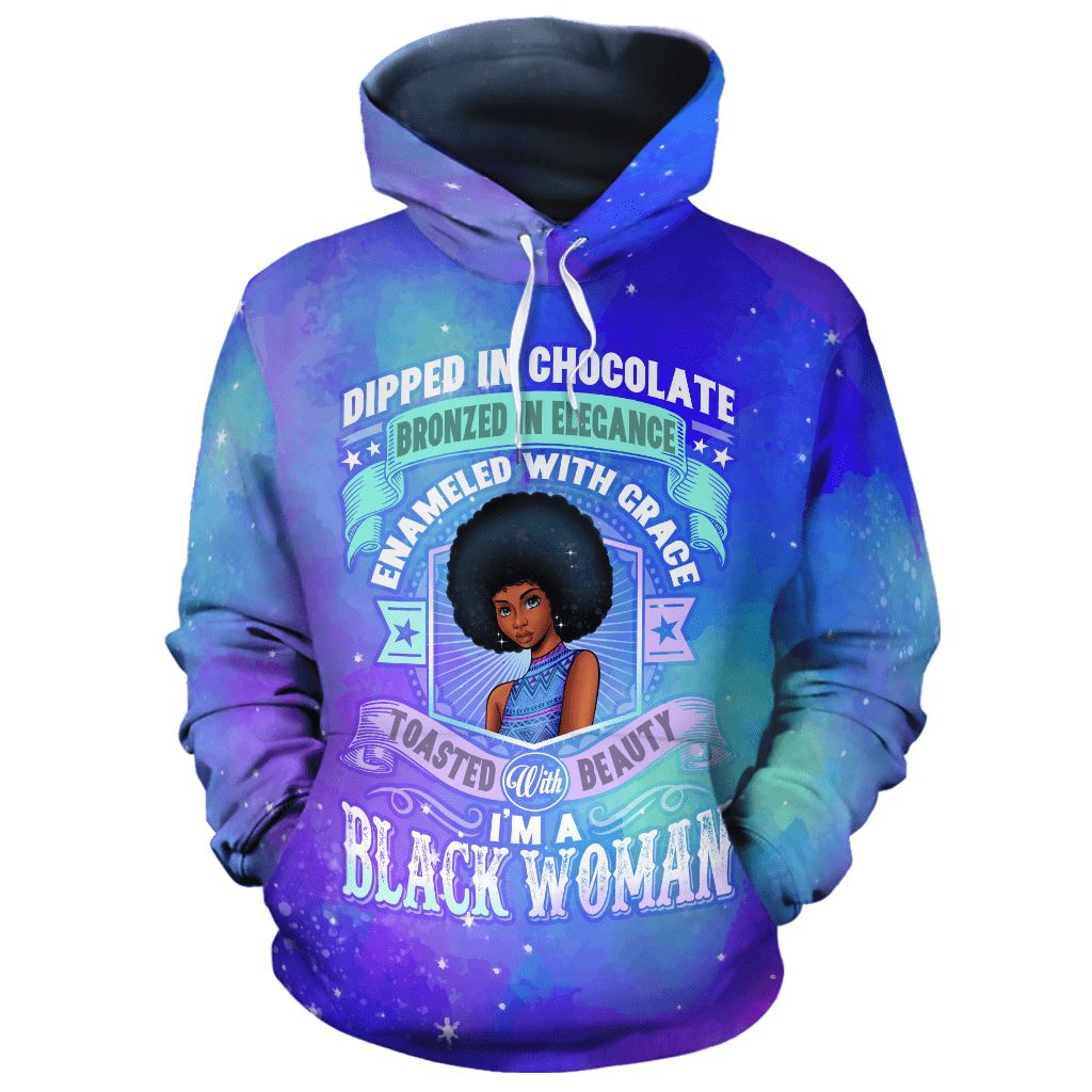 I'm A Black Woman All-over Hoodie Hoodie Tianci 