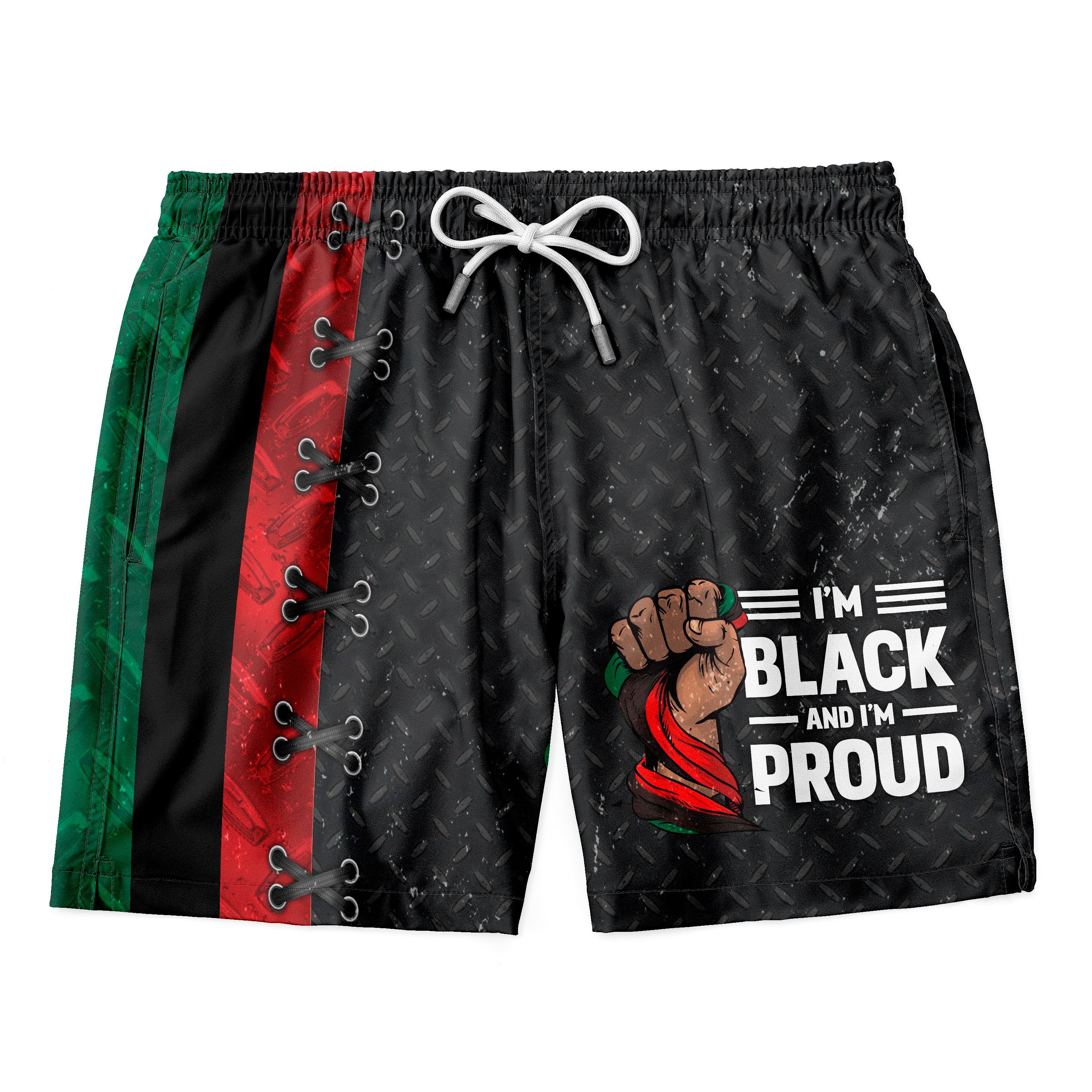 Black And Proud Shorts Shorts Tianci S 