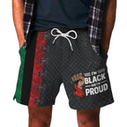 Black And Proud Shorts Shorts Tianci 