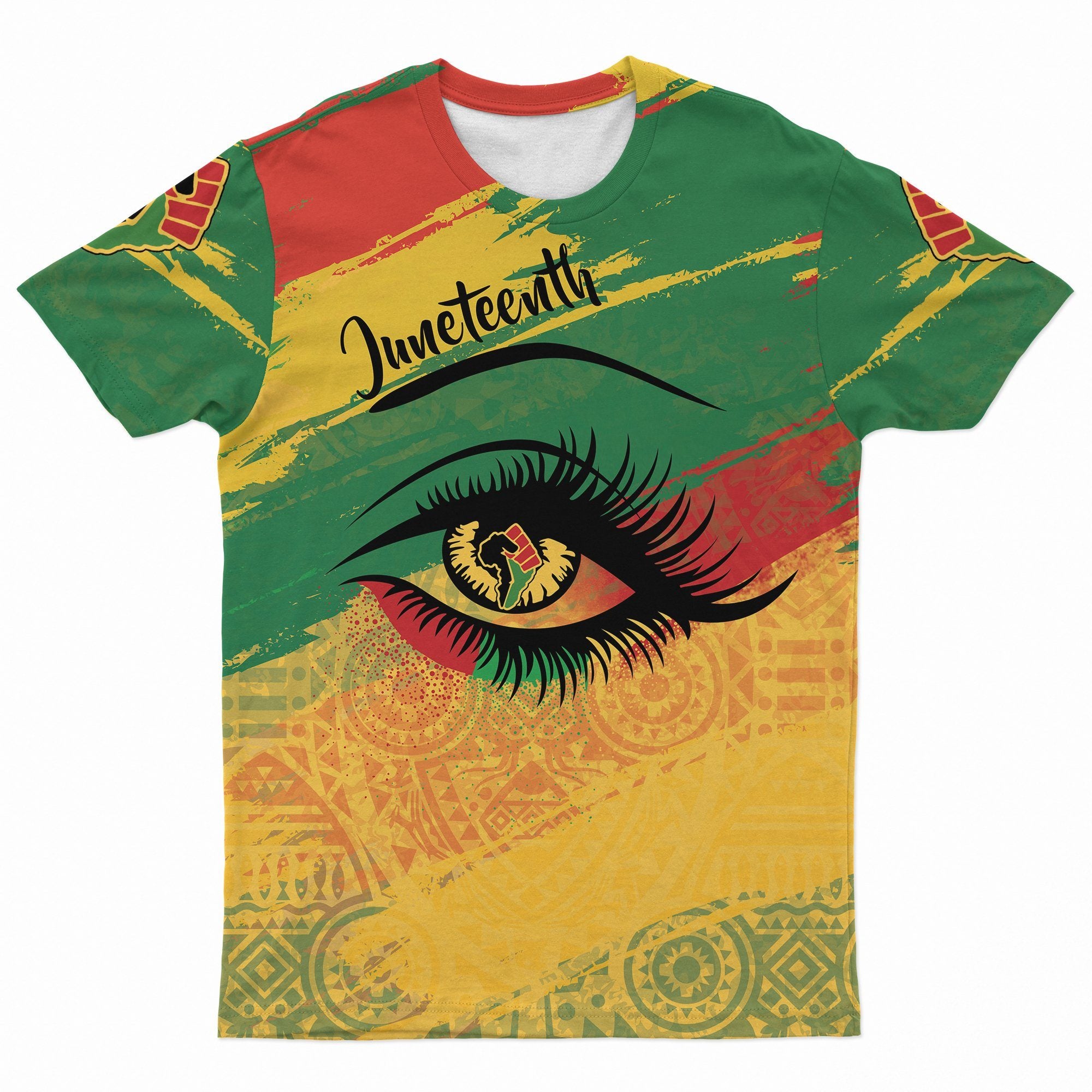 Juneteenth Eye T-shirt AOP Tee Tianci 