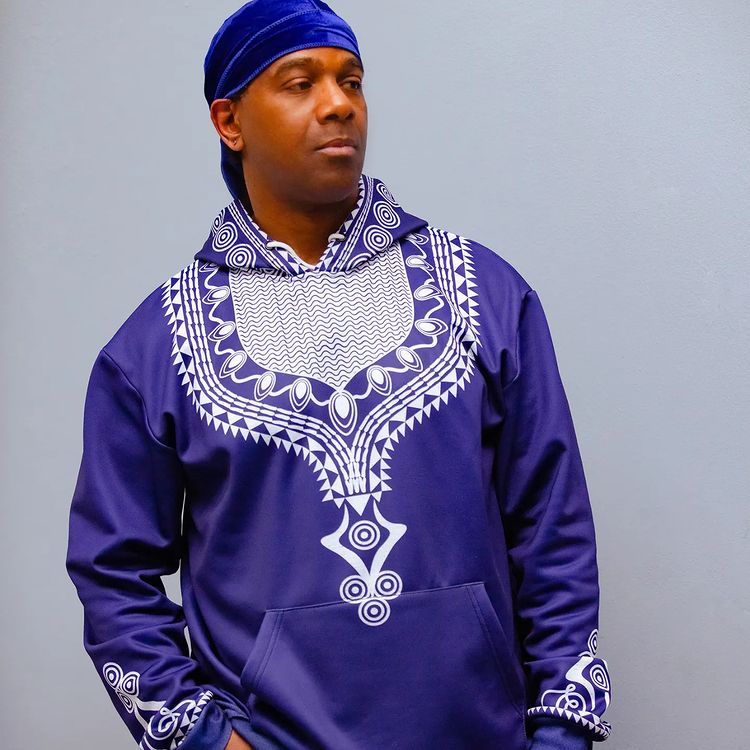 Printed Dashiki All-over Hoodie 10 Hoodie Tianci 