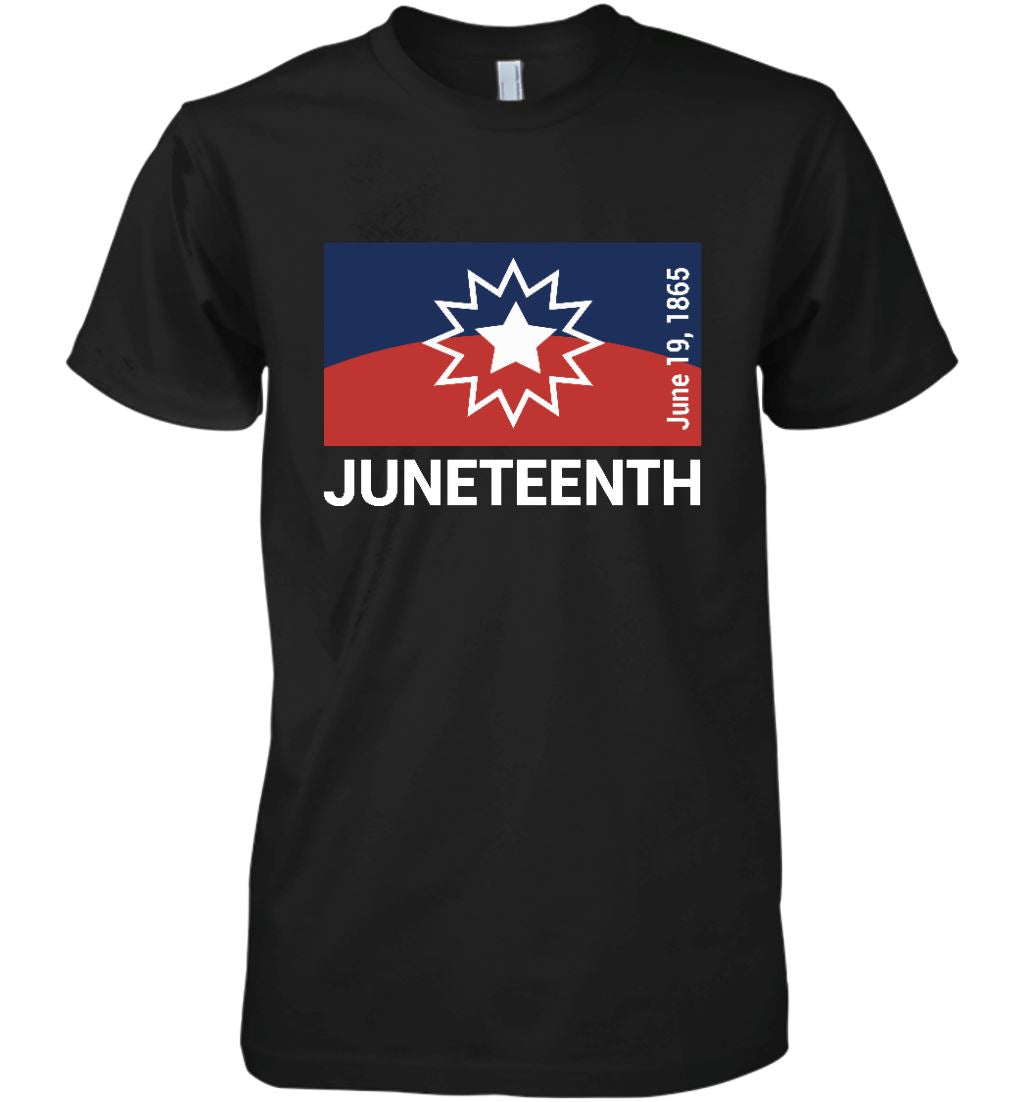 Black Independence Day Flag T-shirt Apparel Gearment Premium T-Shirt Black XS