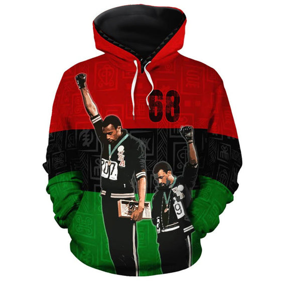 68 Olympics All-over Hoodie Hoodie Tianci Pullover S 