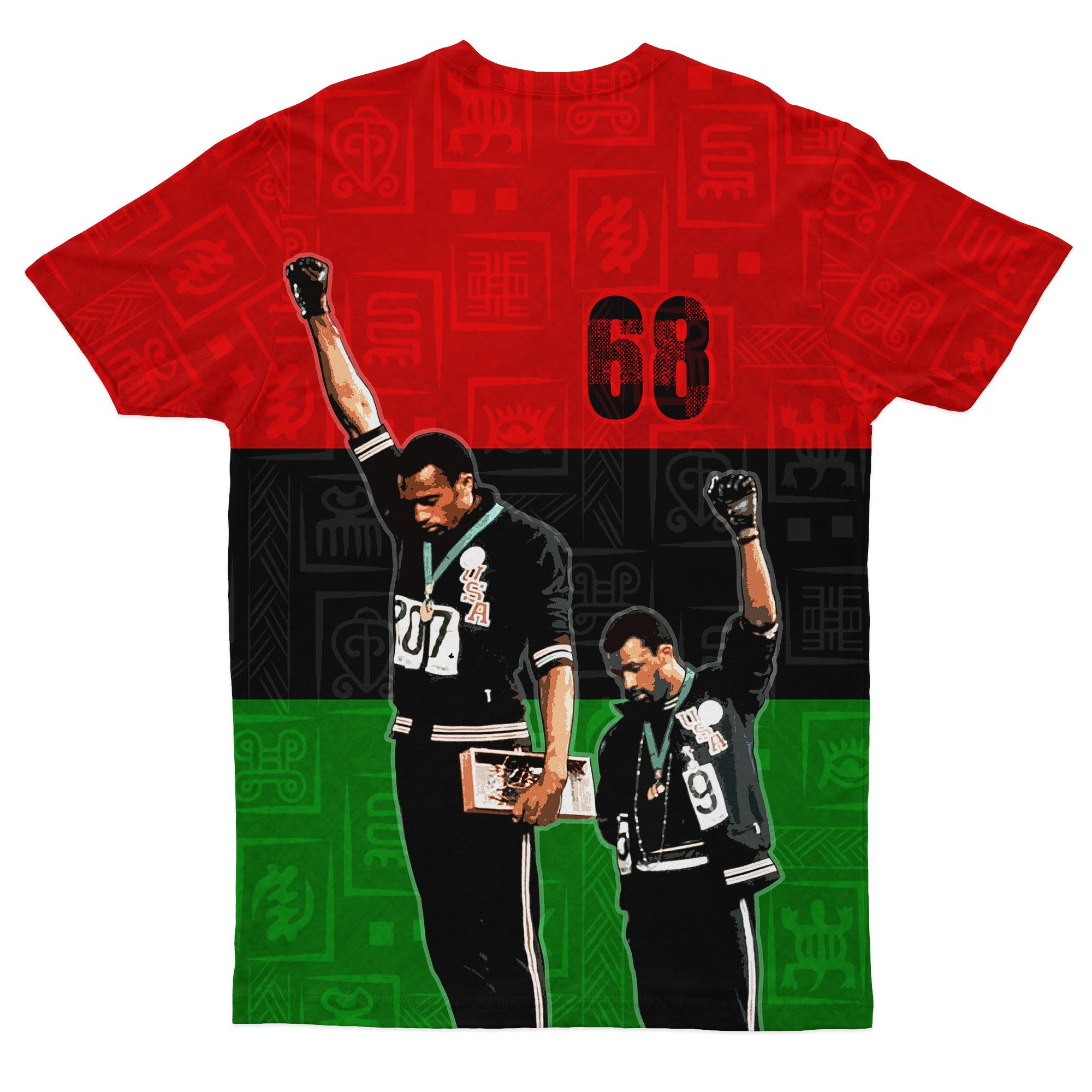 68 Olympics T-shirt | African American Clothing – Melaninful