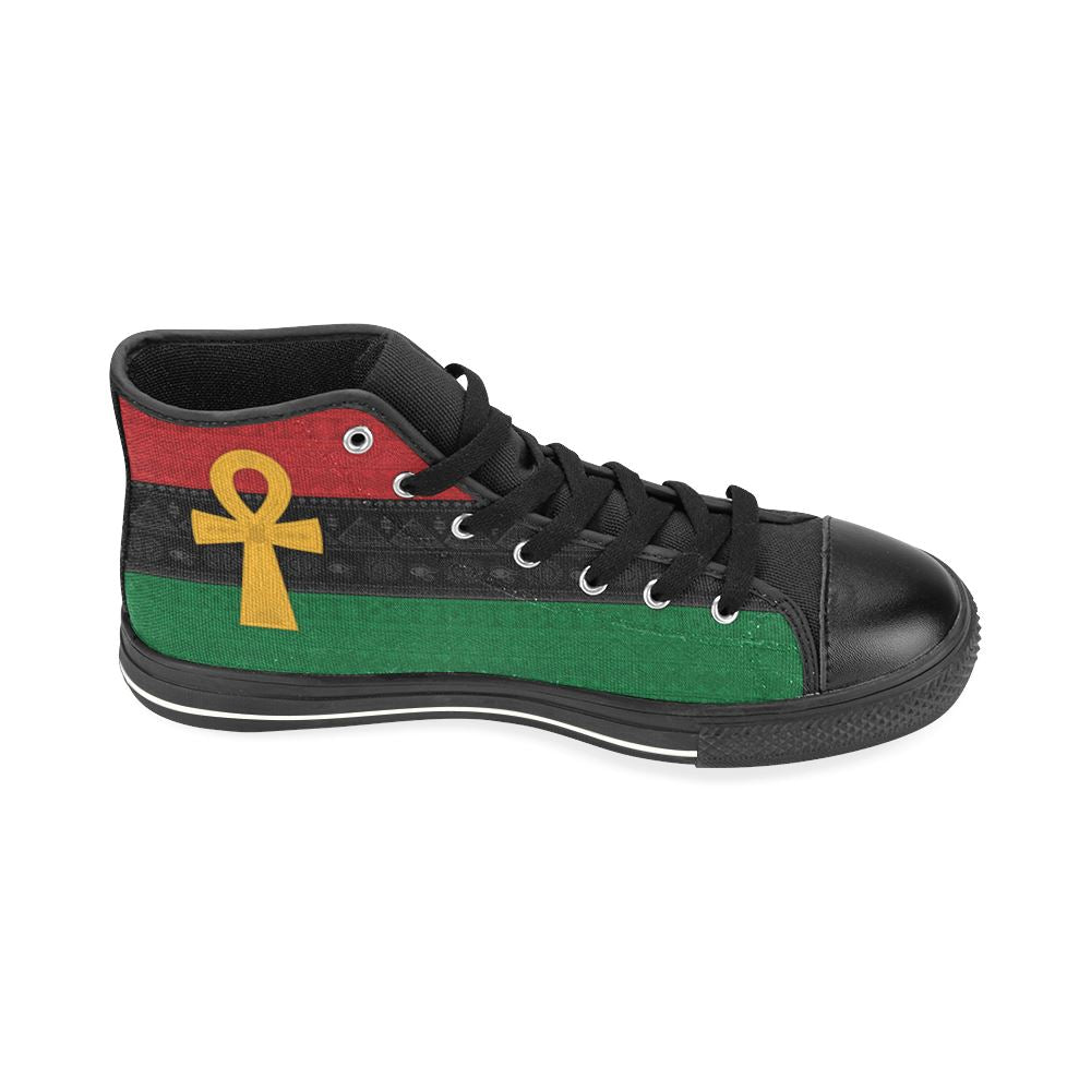 Pan African Ankh Canvas Shoes Canvas Shoes Hosocorp 