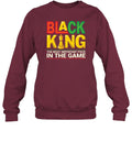 Black King The Most Important Piece In The Game T-shirt Apparel Gearment Crewneck Sweatshirt Maroon S