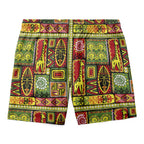 African Tribal Shorts Shorts Tianci 