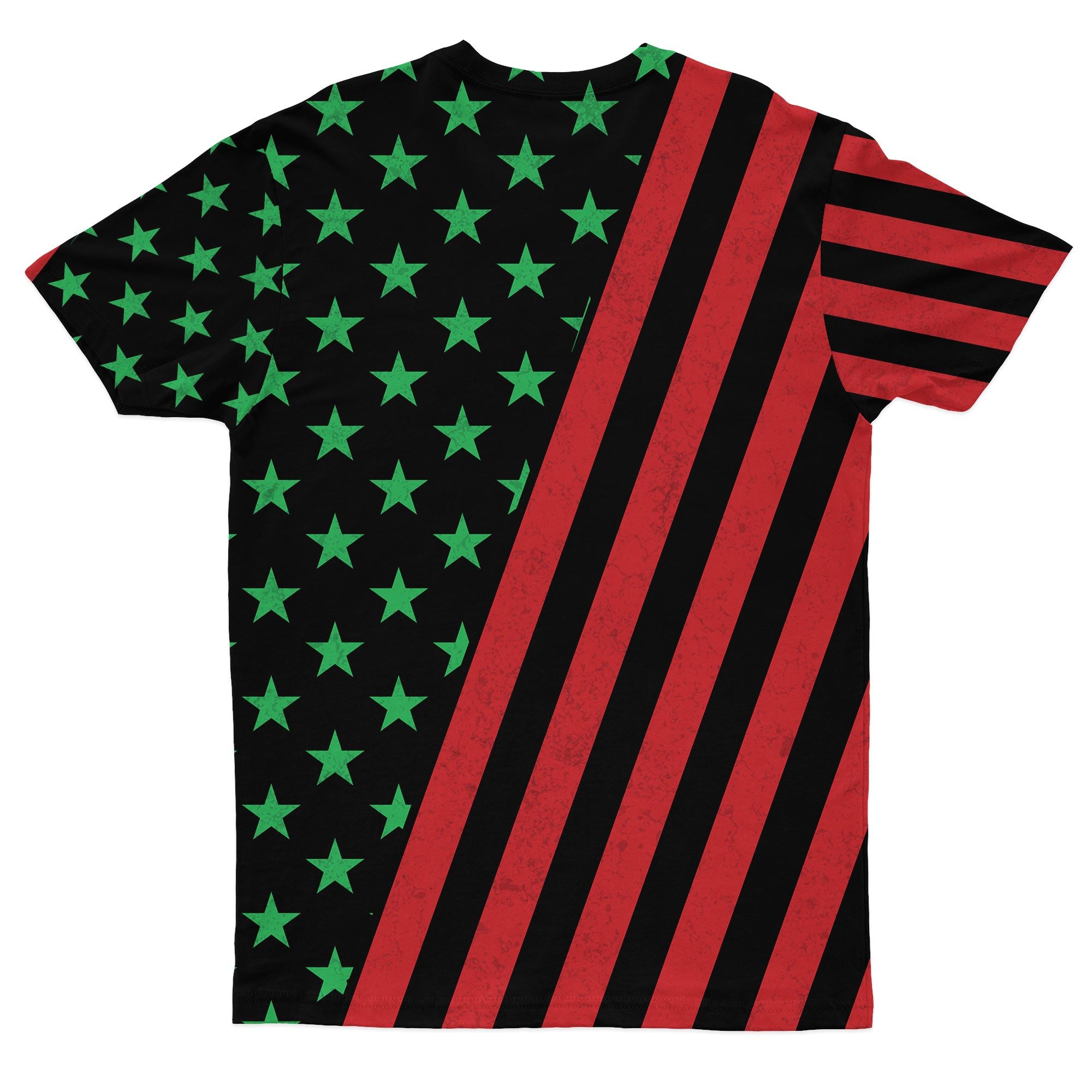 African American Flag T-shirt AOP Tee Tianci 