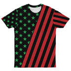 African American Flag T-shirt AOP Tee Tianci 
