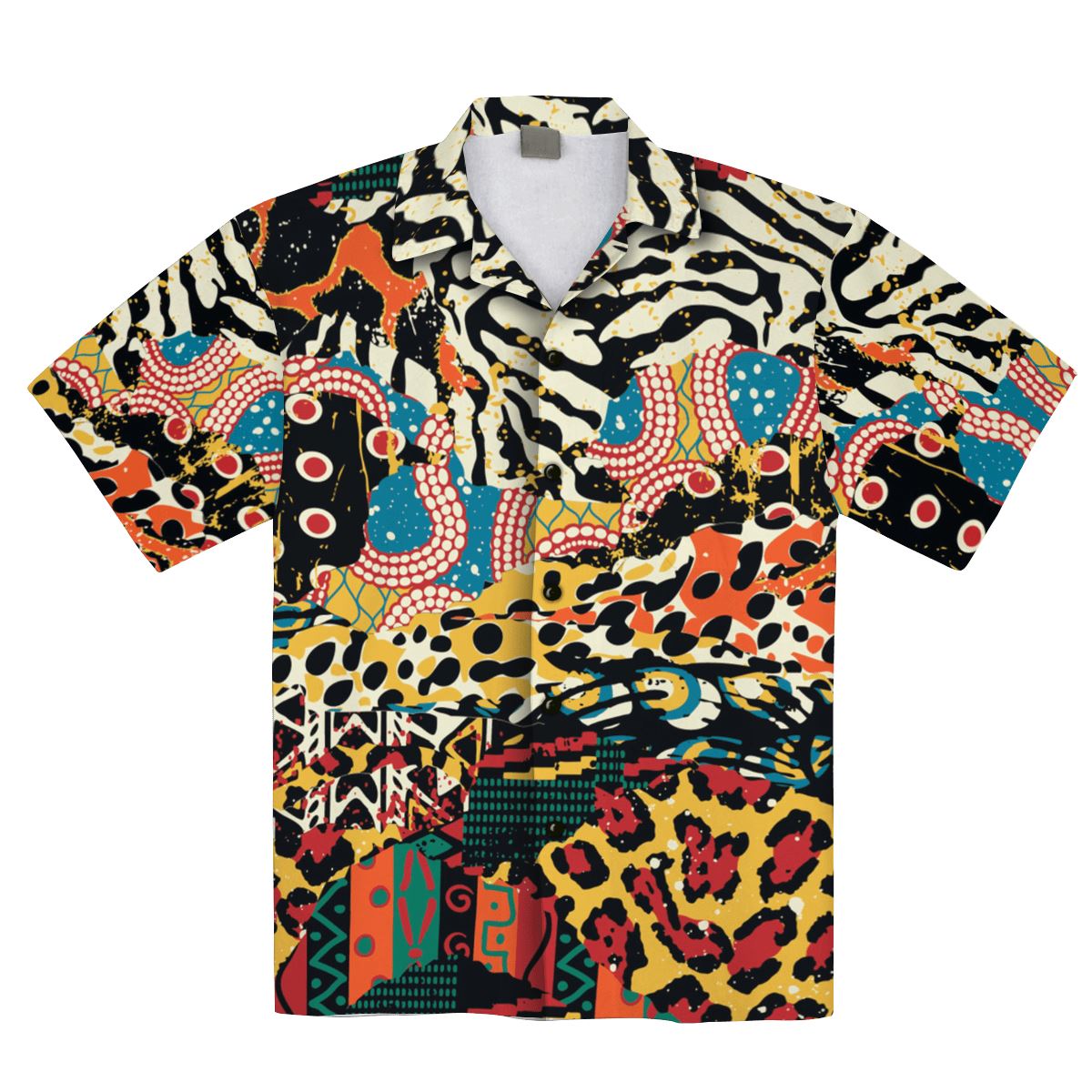 African Patchwork 2 Hawaiian Shirt hawaiian shirt Tianci 