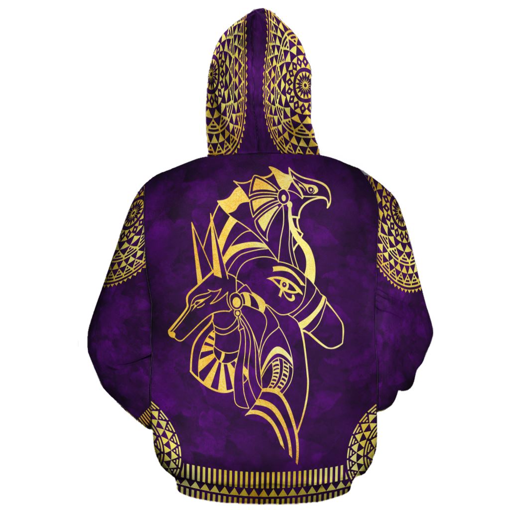 Anubis & Horus 2 All-over Hoodie Hoodie Tianci 