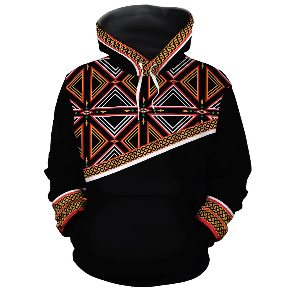 Bamenda African Print All-over Hoodie Hoodie Tianci 