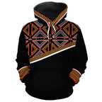 Bamenda African Print All-over Hoodie Hoodie Tianci 