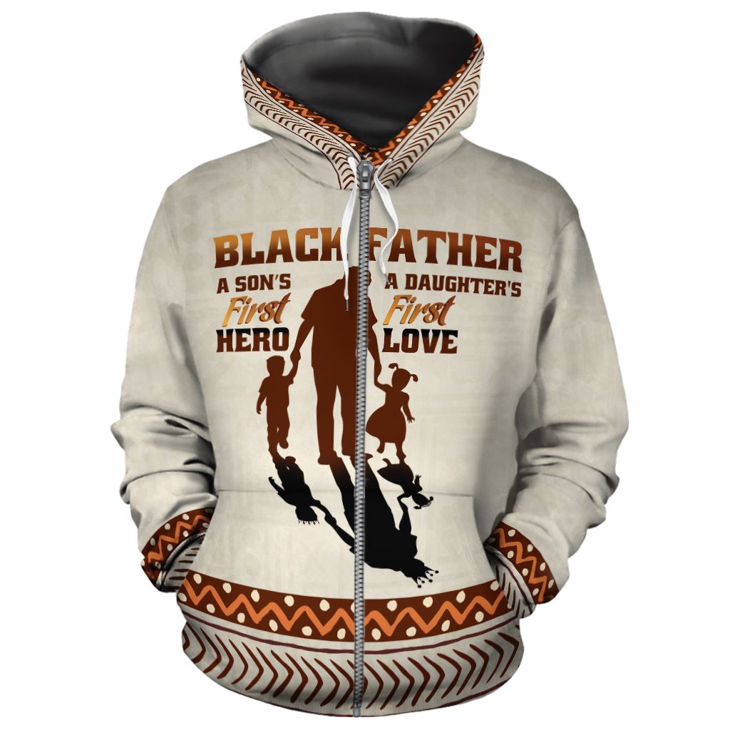 Black Father All-Over Hoodie Hoodie Tianci Zip S 