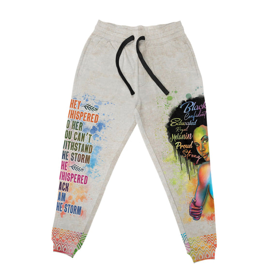 Black Girl I Am The Storm Joggers Joggers Tianci