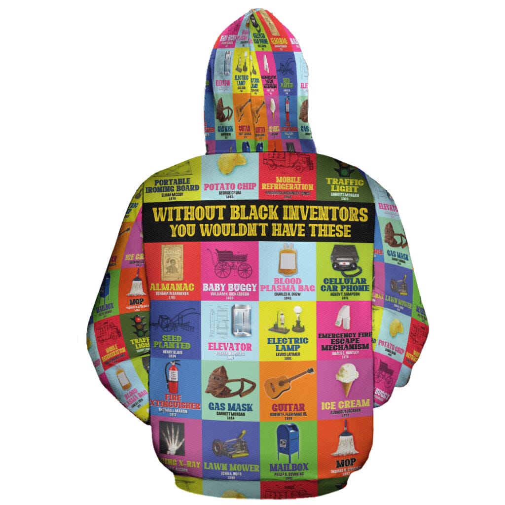 Black Inventions All-over Hoodie Hoodie Tianci 