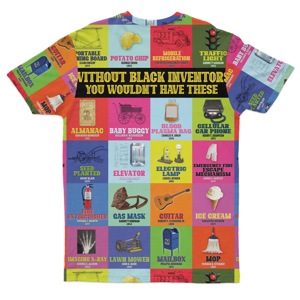 Black Inventions T-shirt AOP Tee Tianci 