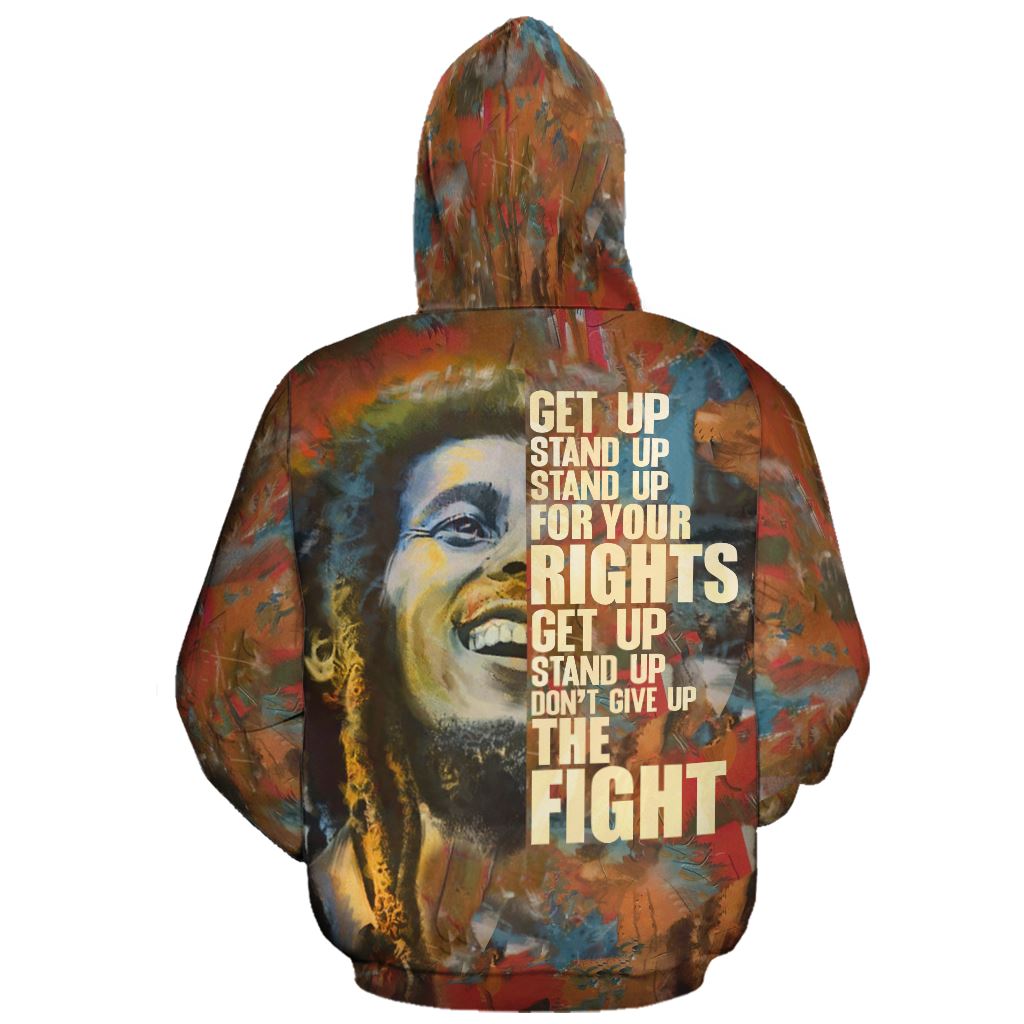 Bob Marley All-over Hoodie Hoodie Tianci 
